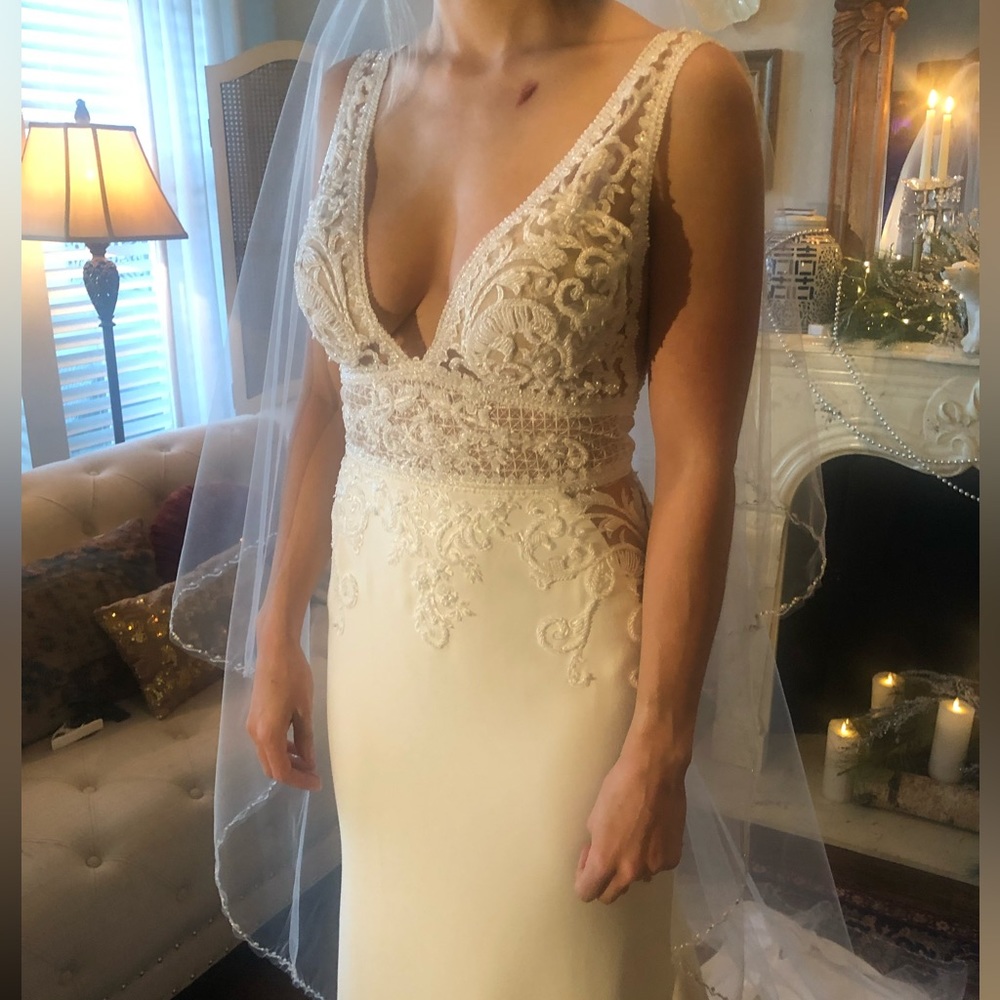 Designer Wedding Dress - Picture 3 of 11